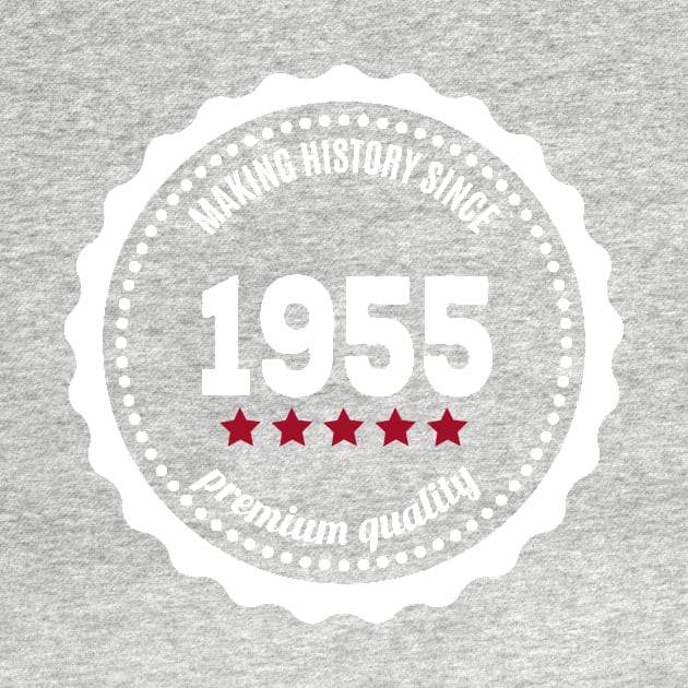 Making history since 1955 badge by JJFarquitectos